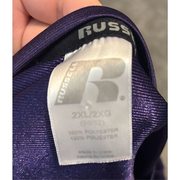 Unisex Northern Iowa UNI Panthers #1 Football Jersey Russell Size 2XL XXL - Picture 6 of 7